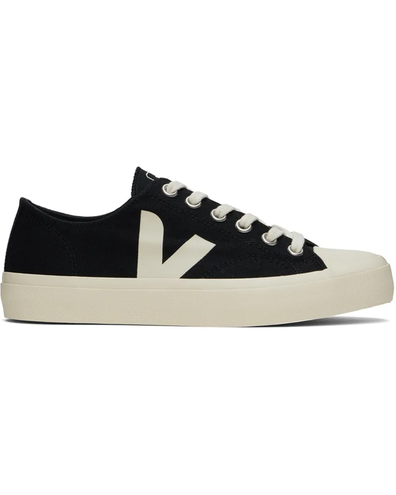 VEJA Black Wata II Low Canvas Sneakers Black_pierre