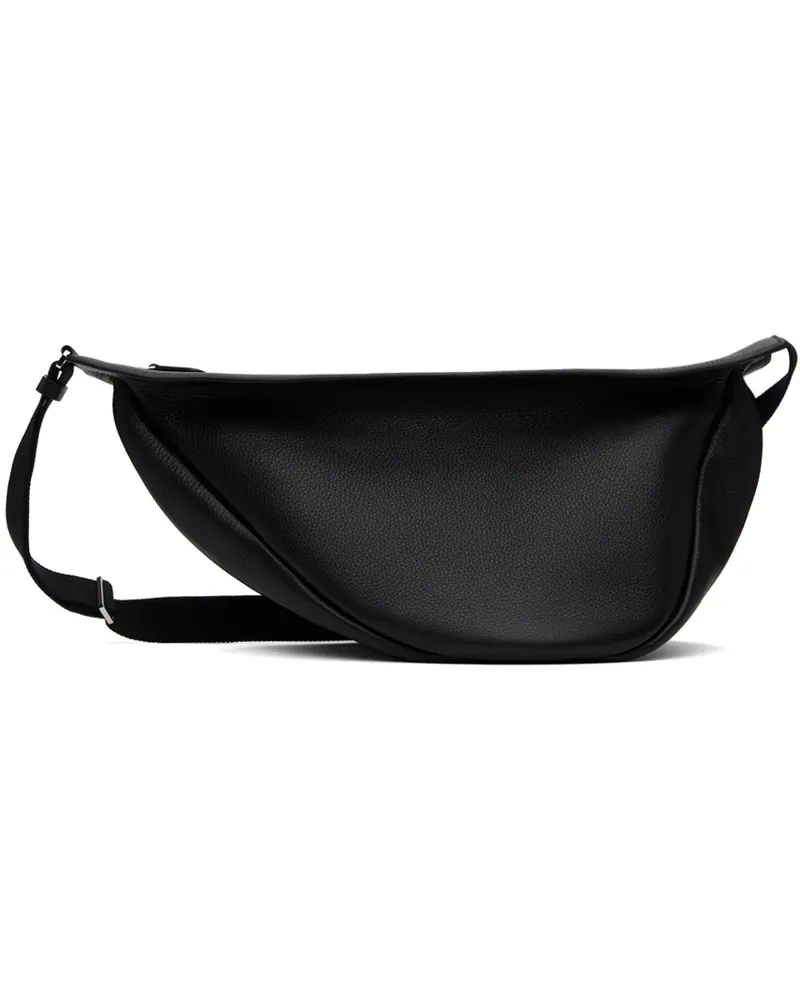 The Row Black Large Slouchy Banana Bag Blpl