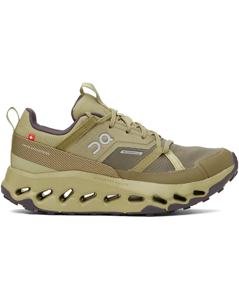 ON Khaki Cloudhorizon WP Sneakers Safari