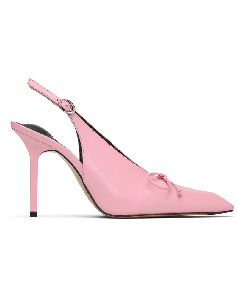Jacquemus Pink 'The high Cubisto slingbacks' Heels 410