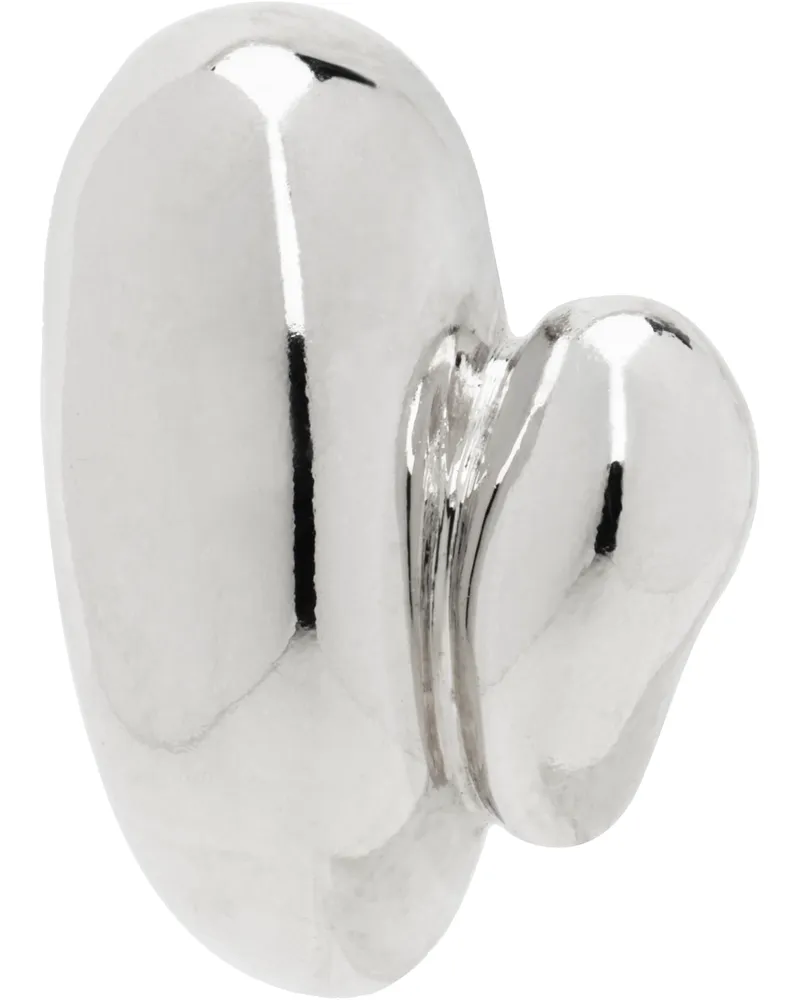 Maria Black Silver Sagene Trail Stud Single Earring Silver