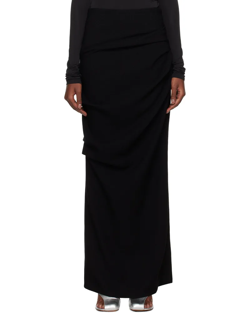 Paris Georgia Black Remmy Maxi Skirt Black