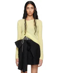 Cecilie Bahnsen Yellow Ussi Sweater Soft