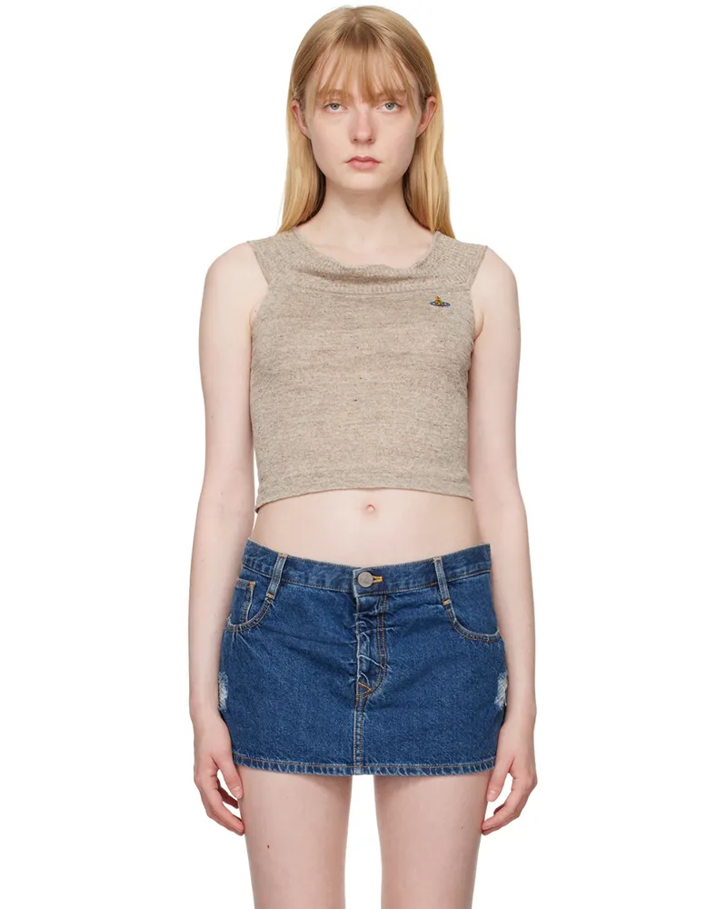 Vivienne Westwood Beige Valentina Tank Top C401