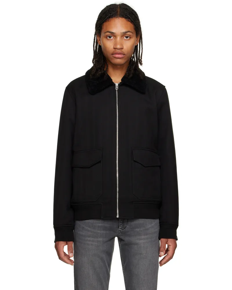 Rag & Bone Black Dorset Jacket Blk