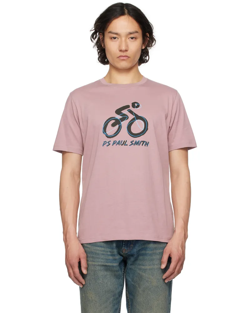 Paul Smith Purple Bike T-shirt 55a