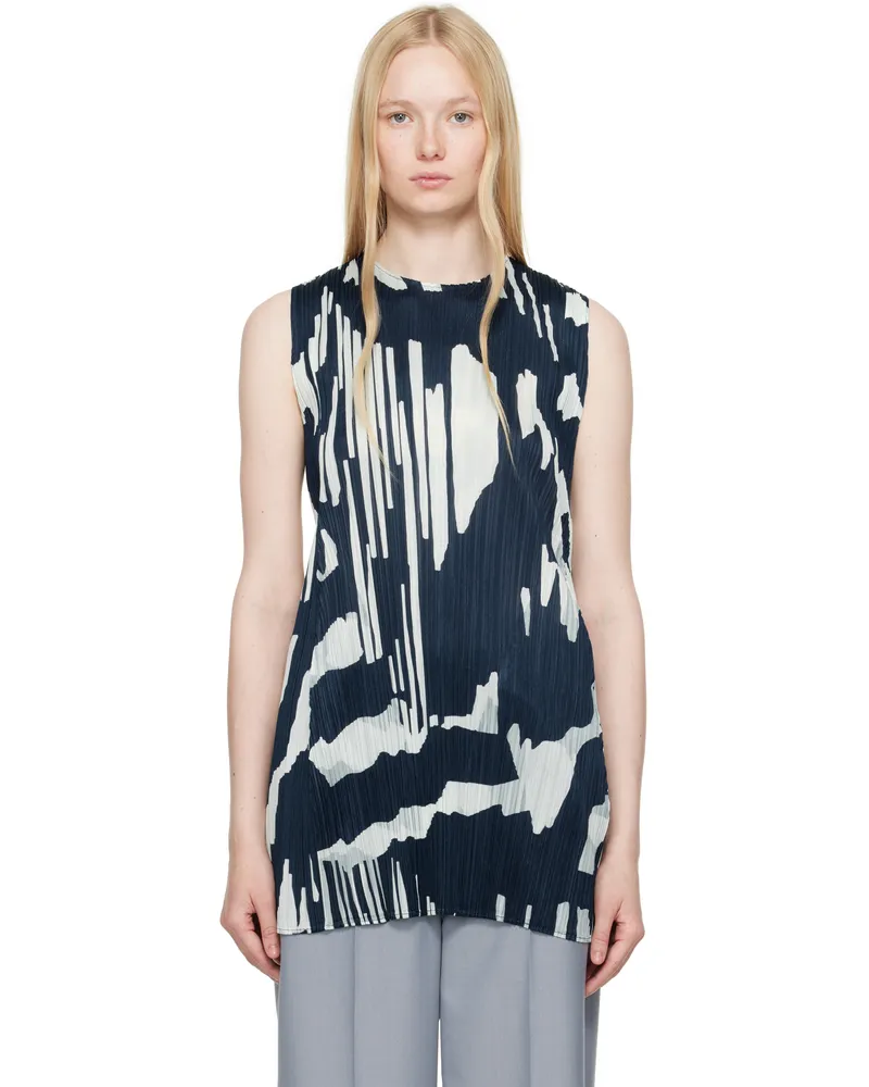 Issey Miyake Blue Refraction Top 77