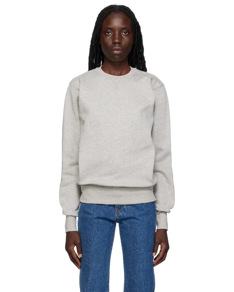 Totême Gray Crewneck Sweatshirt 350