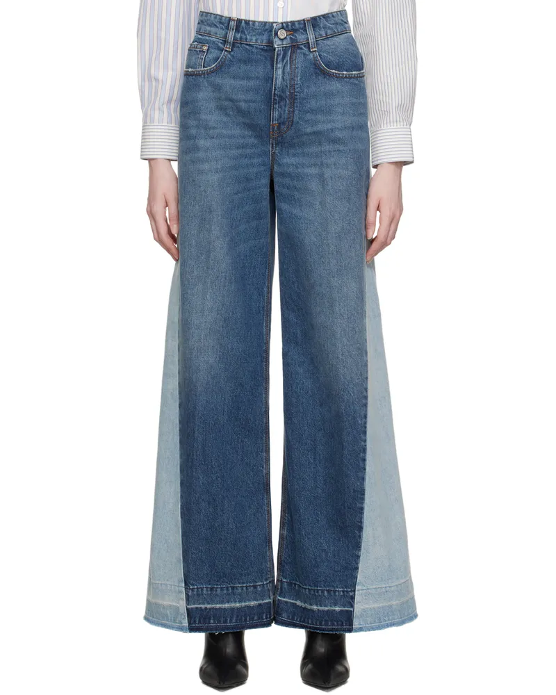 Stella McCartney Blue Double Vintage Jeans 4147