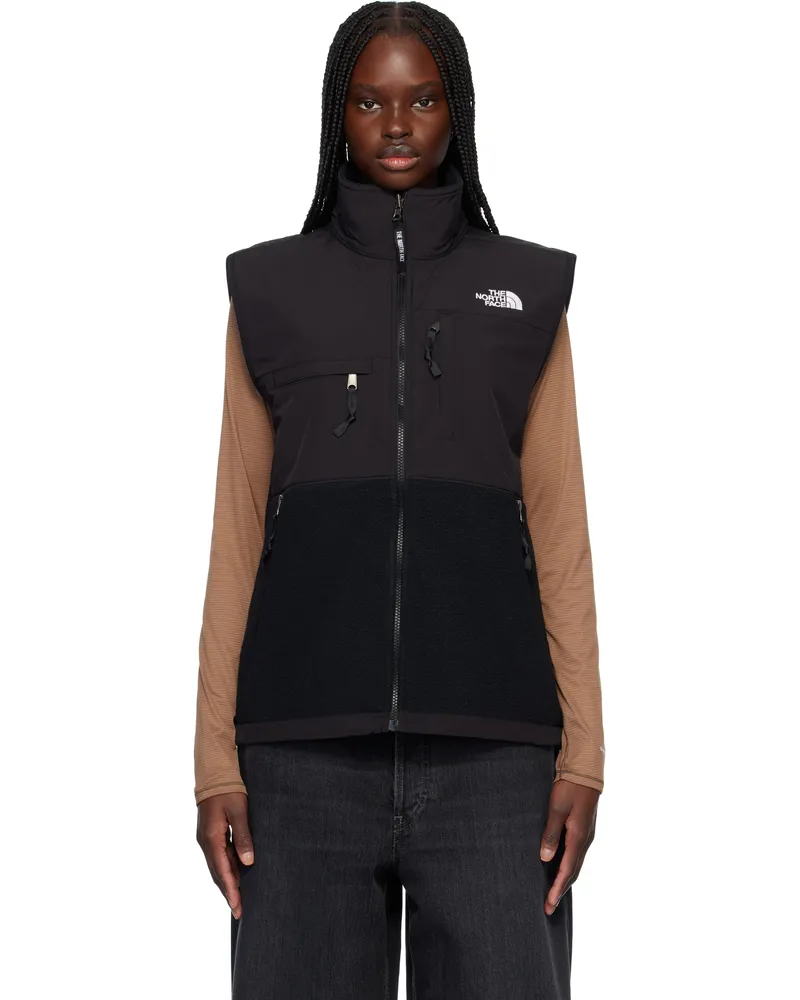 The North Face Black Retro Denali Vest Jk3