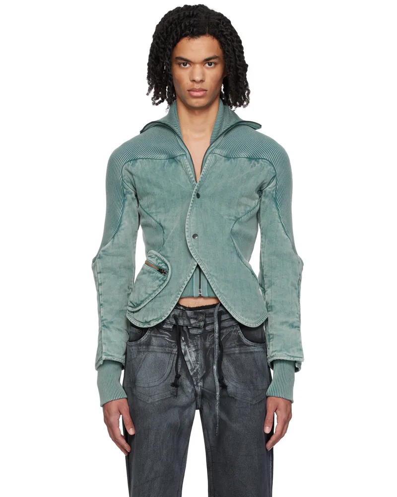 OTTOLINGER Blue Silhouette Denim Jacket Misty