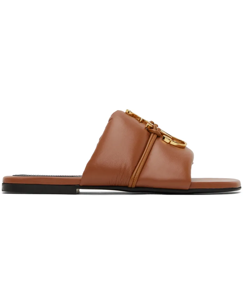 J.W.Anderson Tan Anchor Slides 509