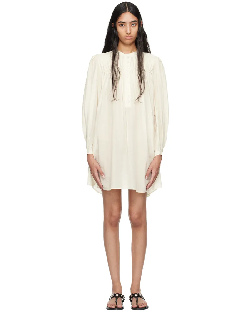 Étoile Isabel Marant Off-White Danael Minidress 20wh