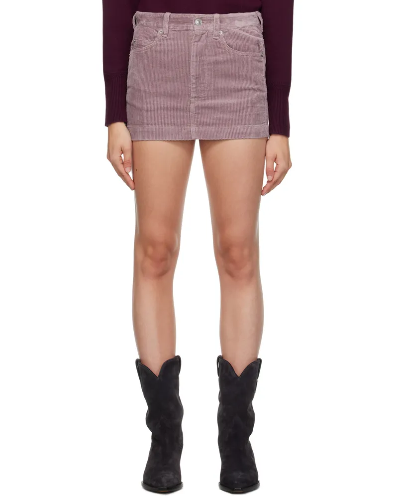 Étoile Isabel Marant Purple Rania Miniskirt 86lc
