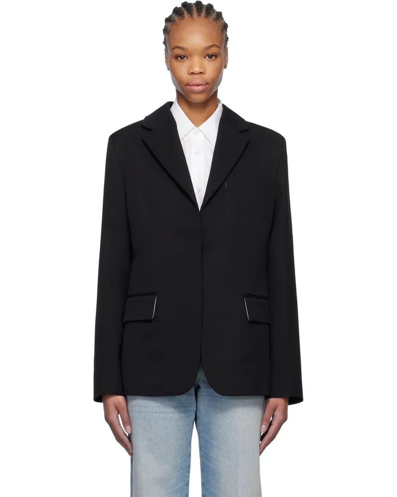 Victoria Beckham Black Tux Blazer Black