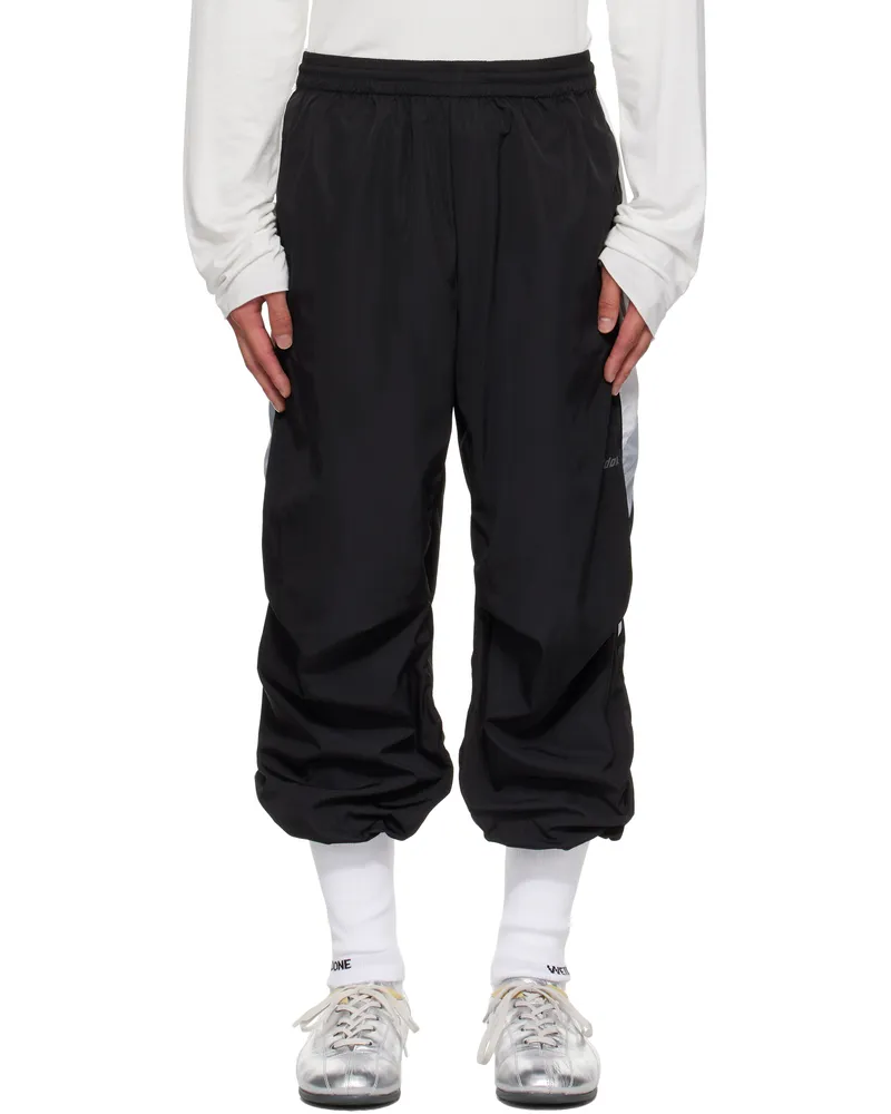 WE 11 DONE Black Socks Track Pants Black
