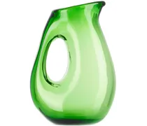 Green 'Jug with Hole' Pitcher