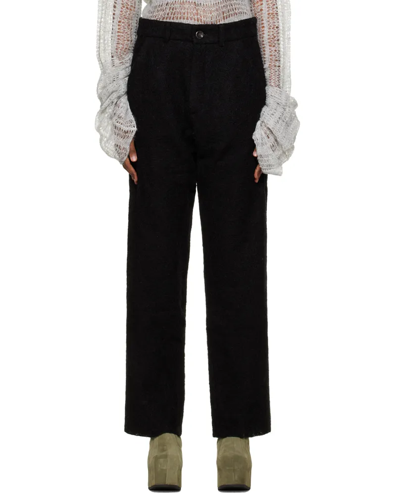 VITELLI Black Two-Pocket Trousers Black