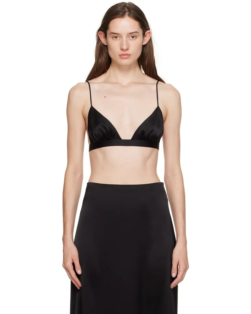 Esse Studios Black V-Neck Bra Black