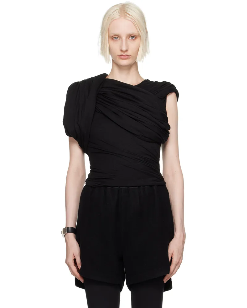 Rick Owens Black Porterville Harness T-Shirt 09