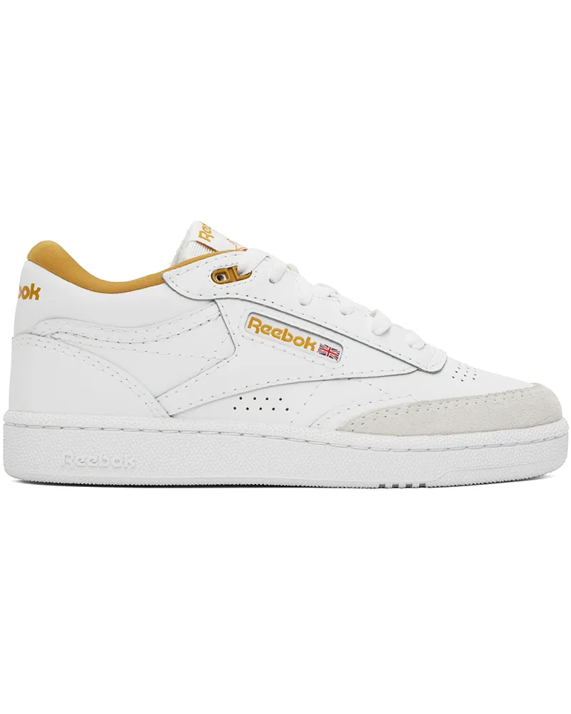 Reebok White Club C Mid II Sneakers Ftwr