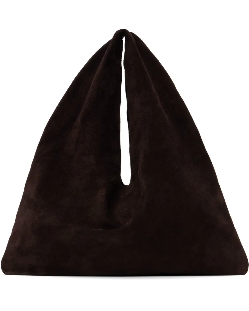 The Row Brown Small Bindle Tote Brm