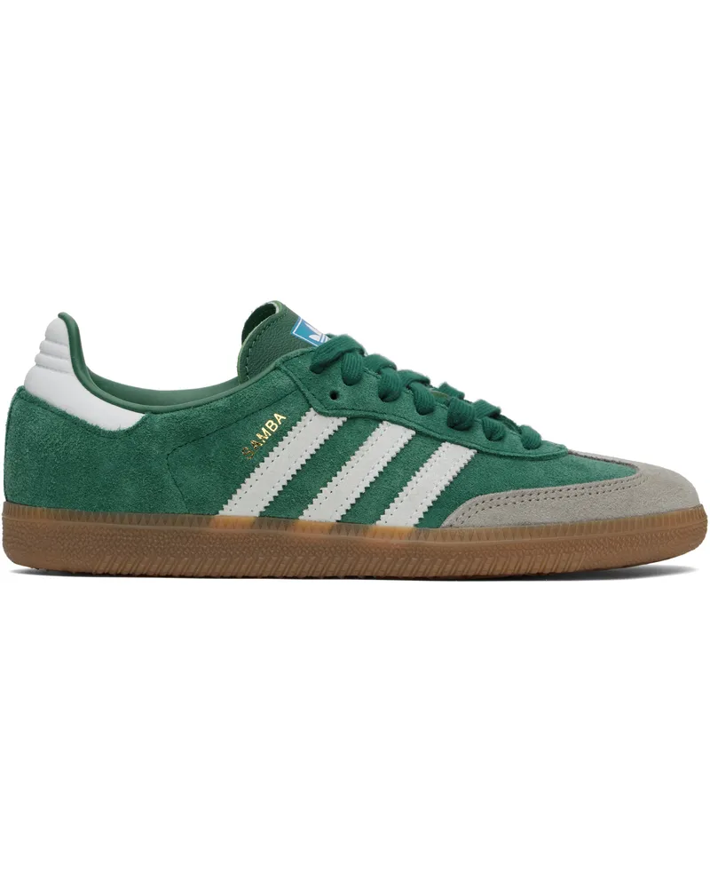 adidas Green Samba Originals Sneakers Collegiate