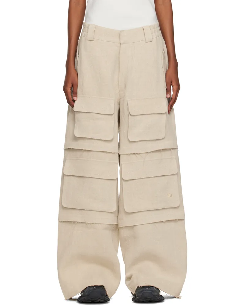 MISBHV SSENSE Exclusive Beige Cargo Pants Beige