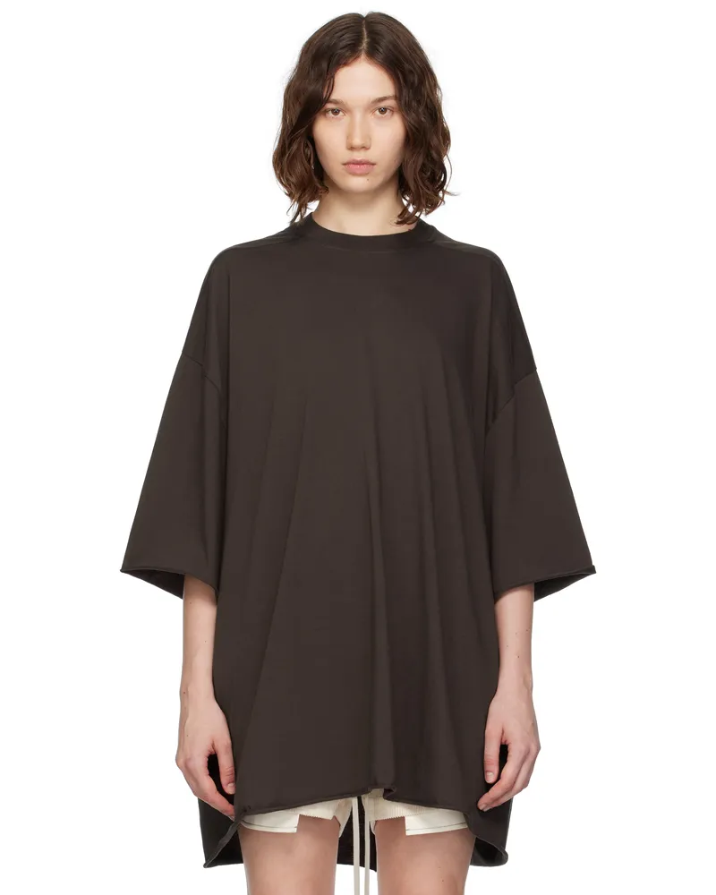 Rick Owens Brown Concordians Tommy T-shirt 78