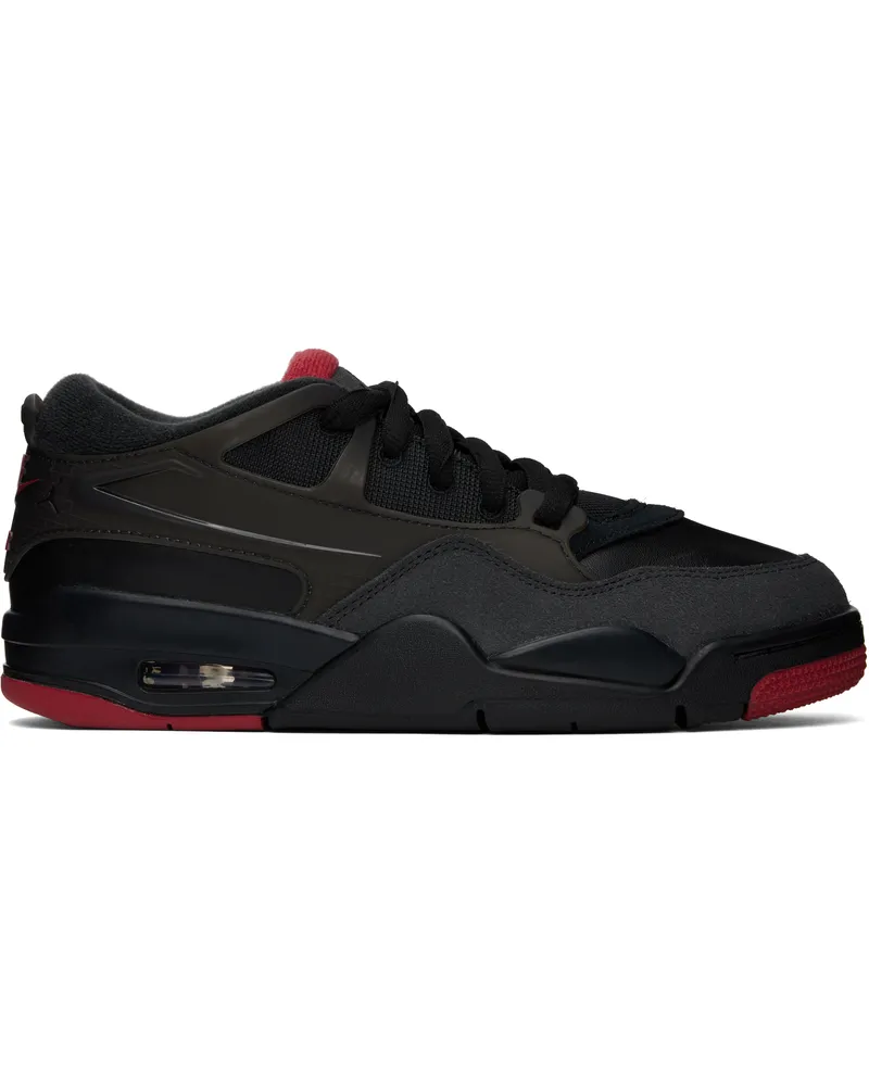 Nike Black & Red Air Jordan 4 RM Sneakers Black