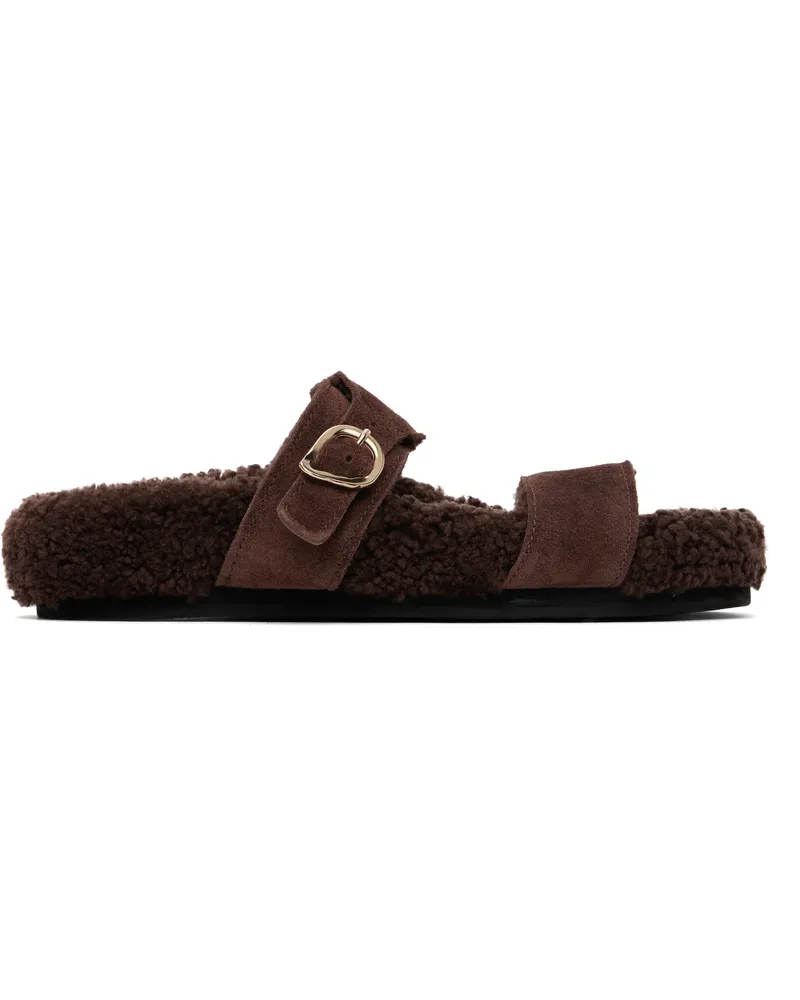 Ancient Greek Sandals Brown Latria Sandals All