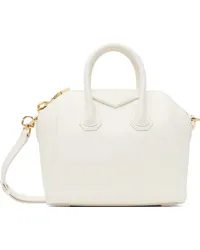 Givenchy White Mini Antigona Bag Ivory