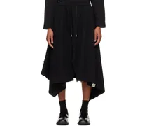 Black Levena Midi Skirt