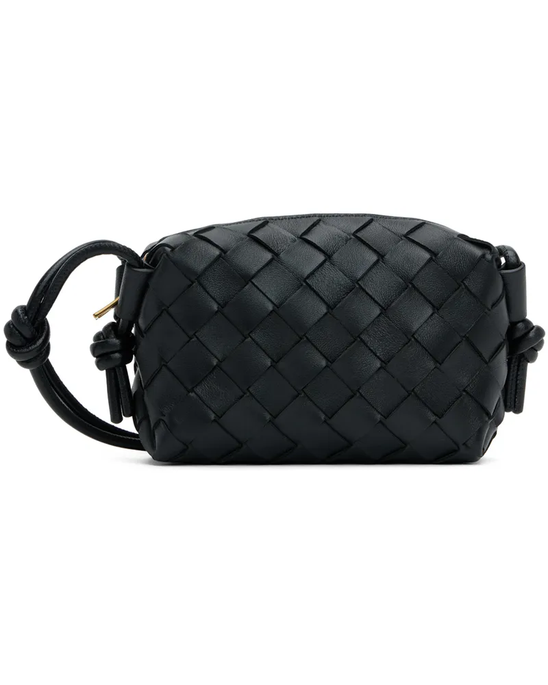 Bottega Veneta Black Candy Loop Camera Bag 8425