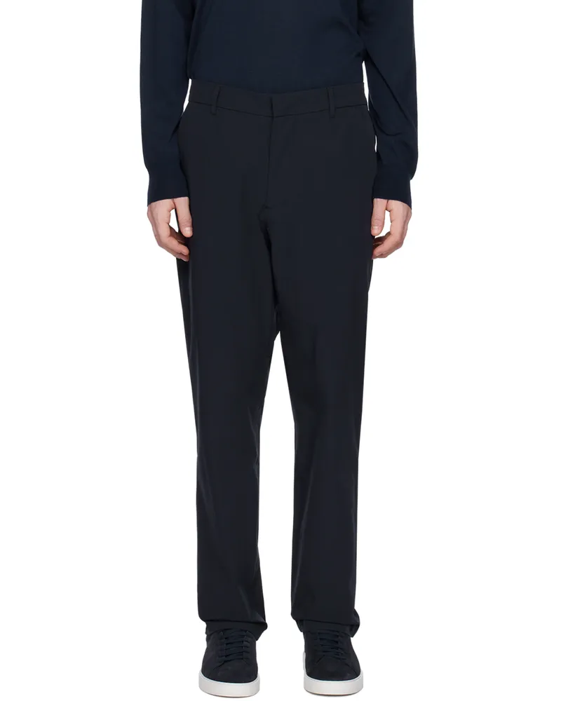 Norse Projects Navy Aaren Travel Light Trousers 7004
