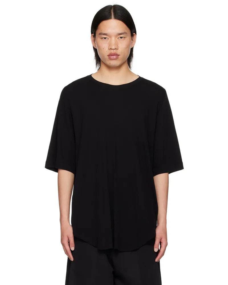 Julius Black Basic T-Shirt Black