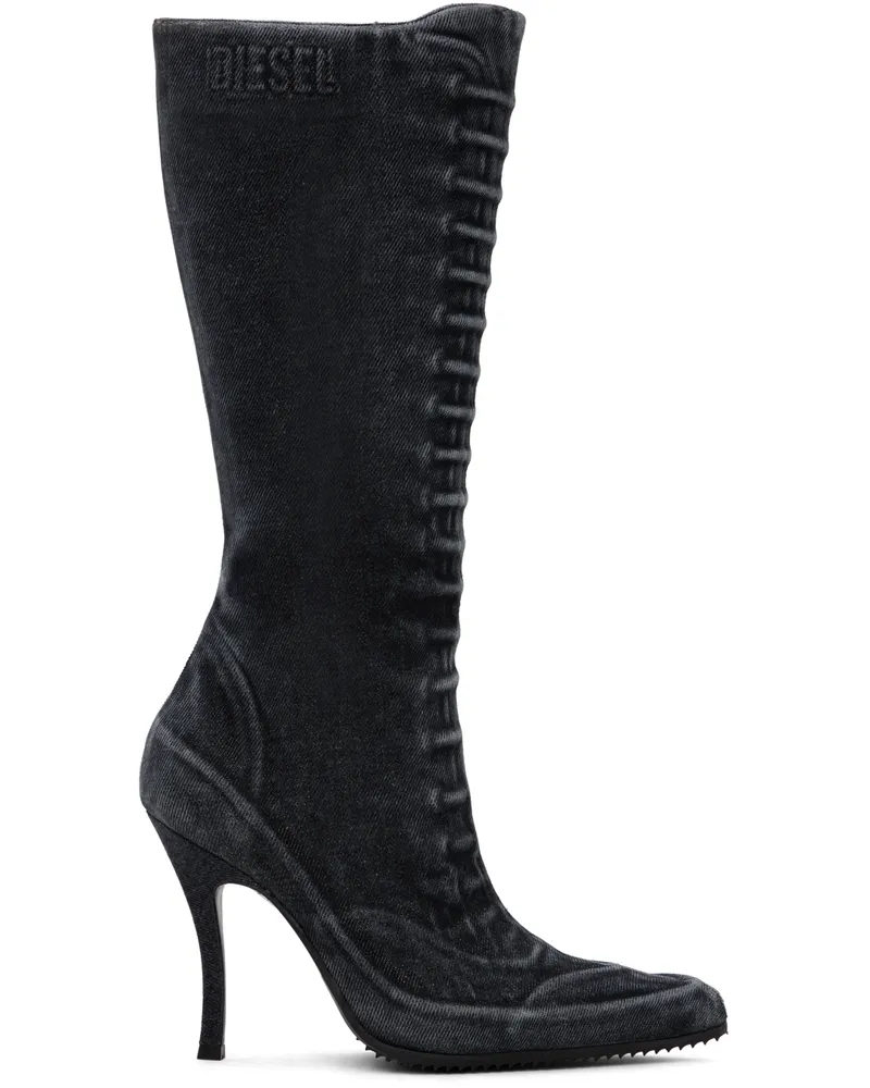 Diesel Black D-Cloud Hbt Boots T8013