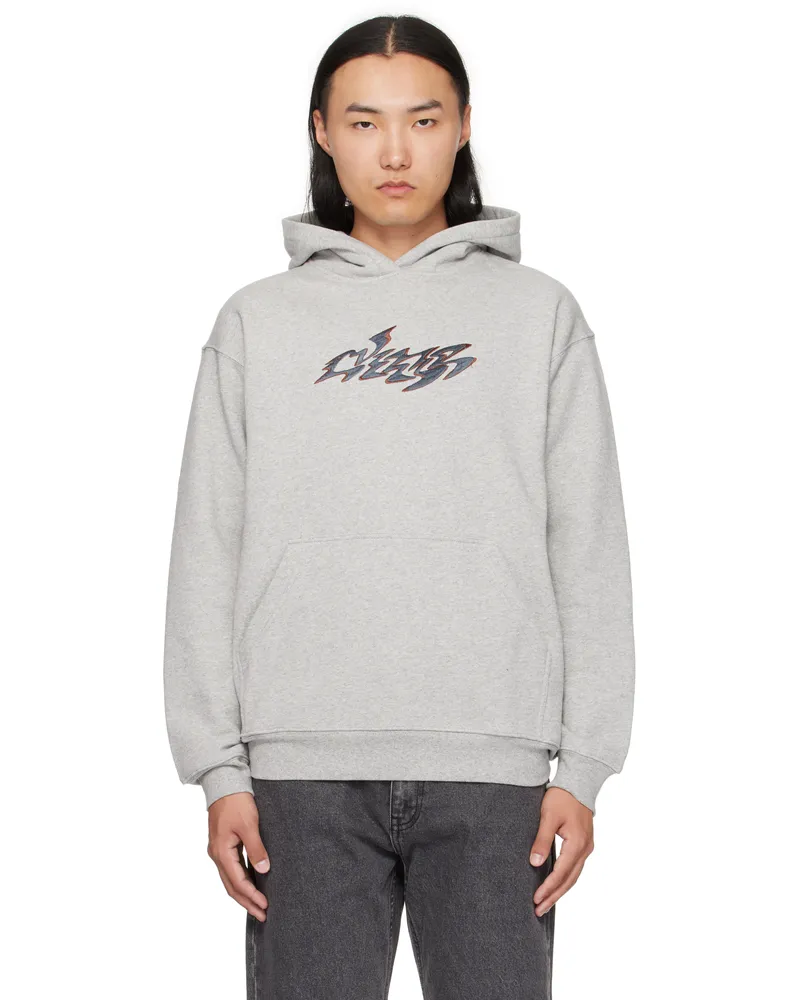 Dime Gray Disco Hoodie Heather