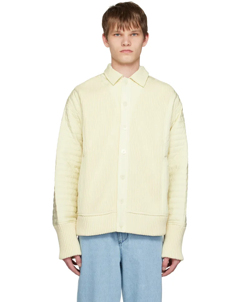 HGBB STUDIO Yellow Igloo Cardigan Sweet