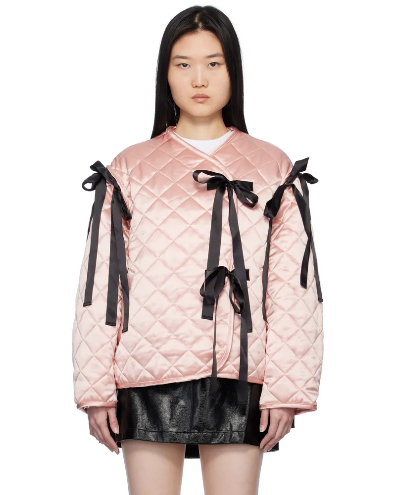 Sandy Liang Pink Subi Jacket Ballet