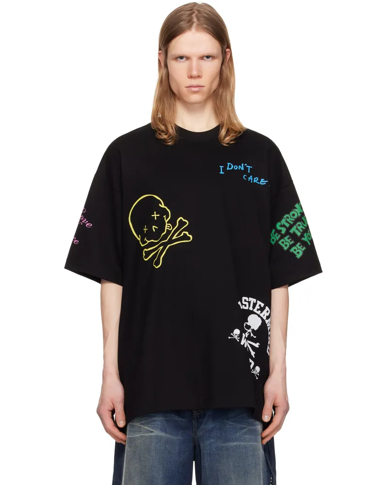 Mastermind World Black Multi Logo T-shirt Black
