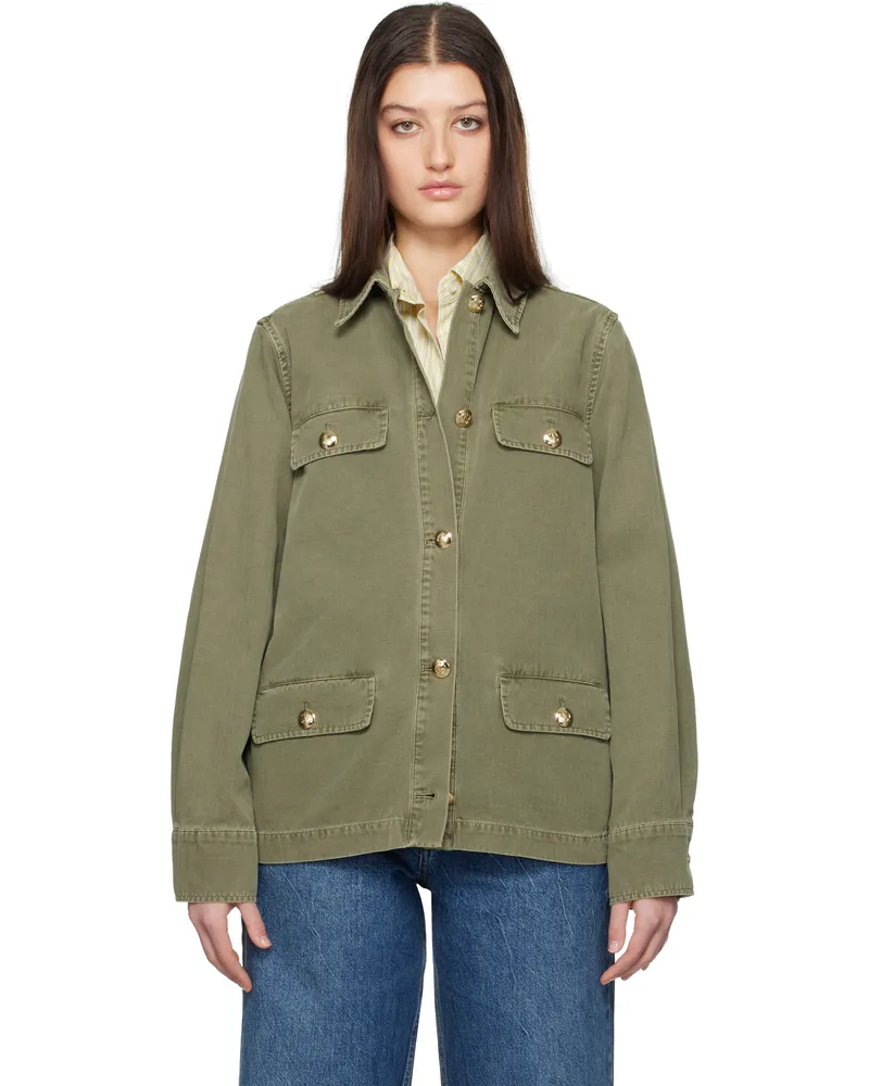 Anine Bing Khaki Corey Jacket Army