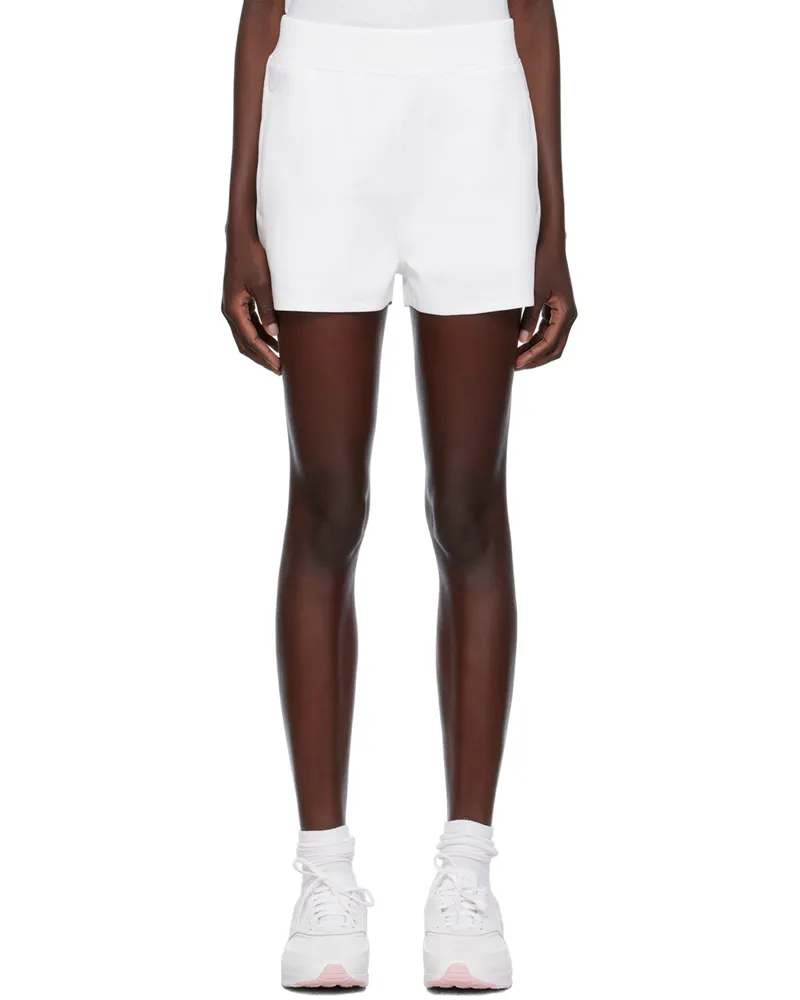 GAUGE81 White Trenton Shorts Sand
