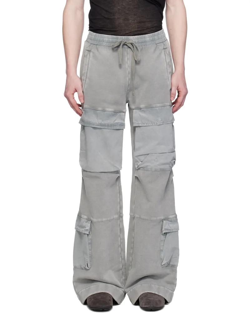 Entire Studios Gray Utility Cargo Pants Rhino