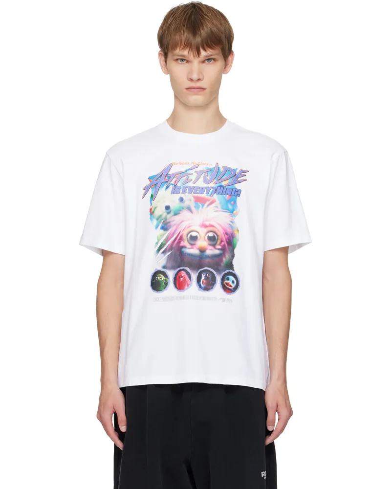 Martine Rose White Classic T-shirt White