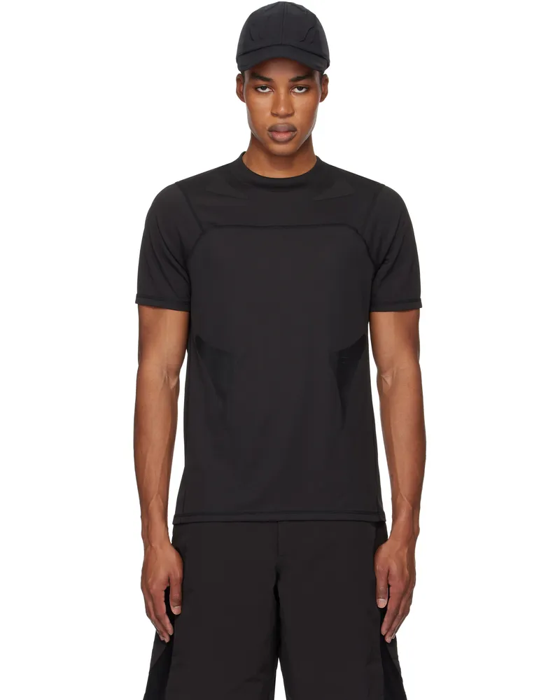 Heliot Emil Black PUMA Edition Paneled T-shirt Puma