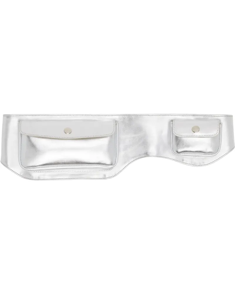 GIMAGUAS Silver Rino Belt Silver