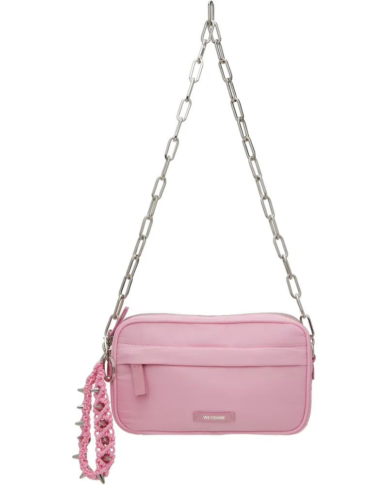 WE 11 DONE Pink Wristlet Mini Bag Pink