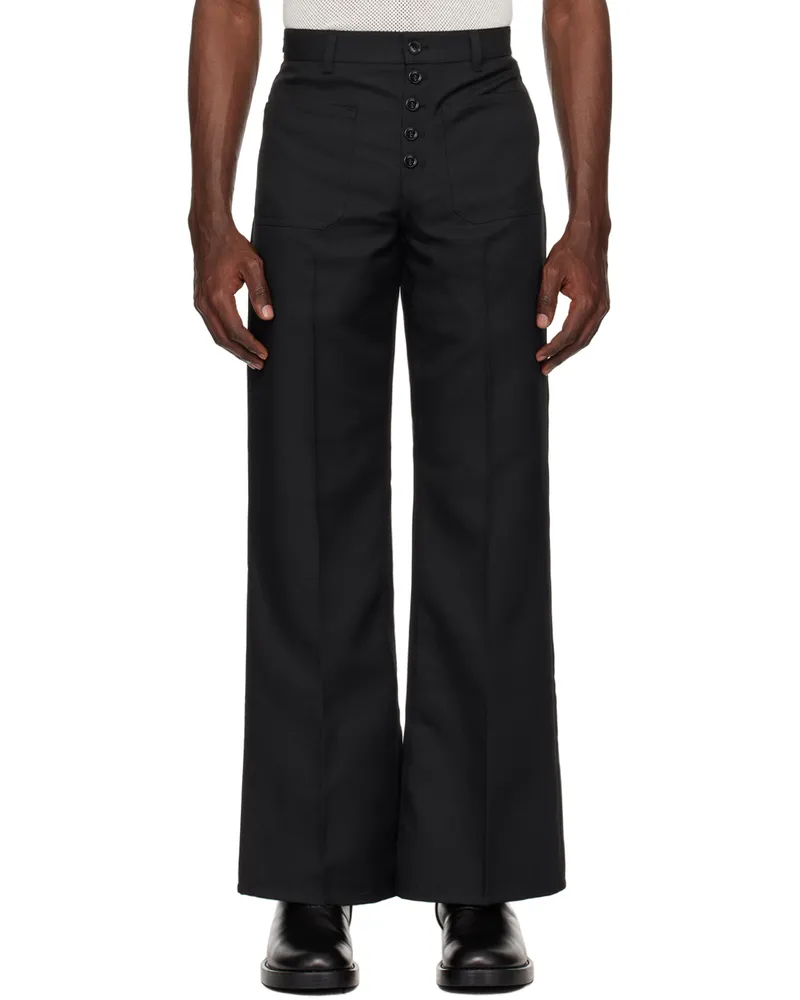 Courrèges Black Multiflex Trousers 9999