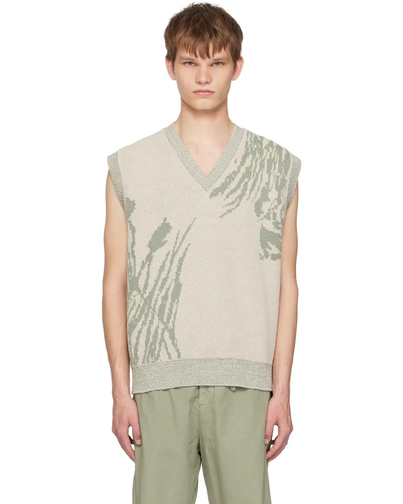 Norse Projects Green Melvin Vest Light